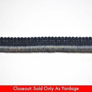 BOBBIN-IS 3/16" ROPE / SLATE FABRICUT